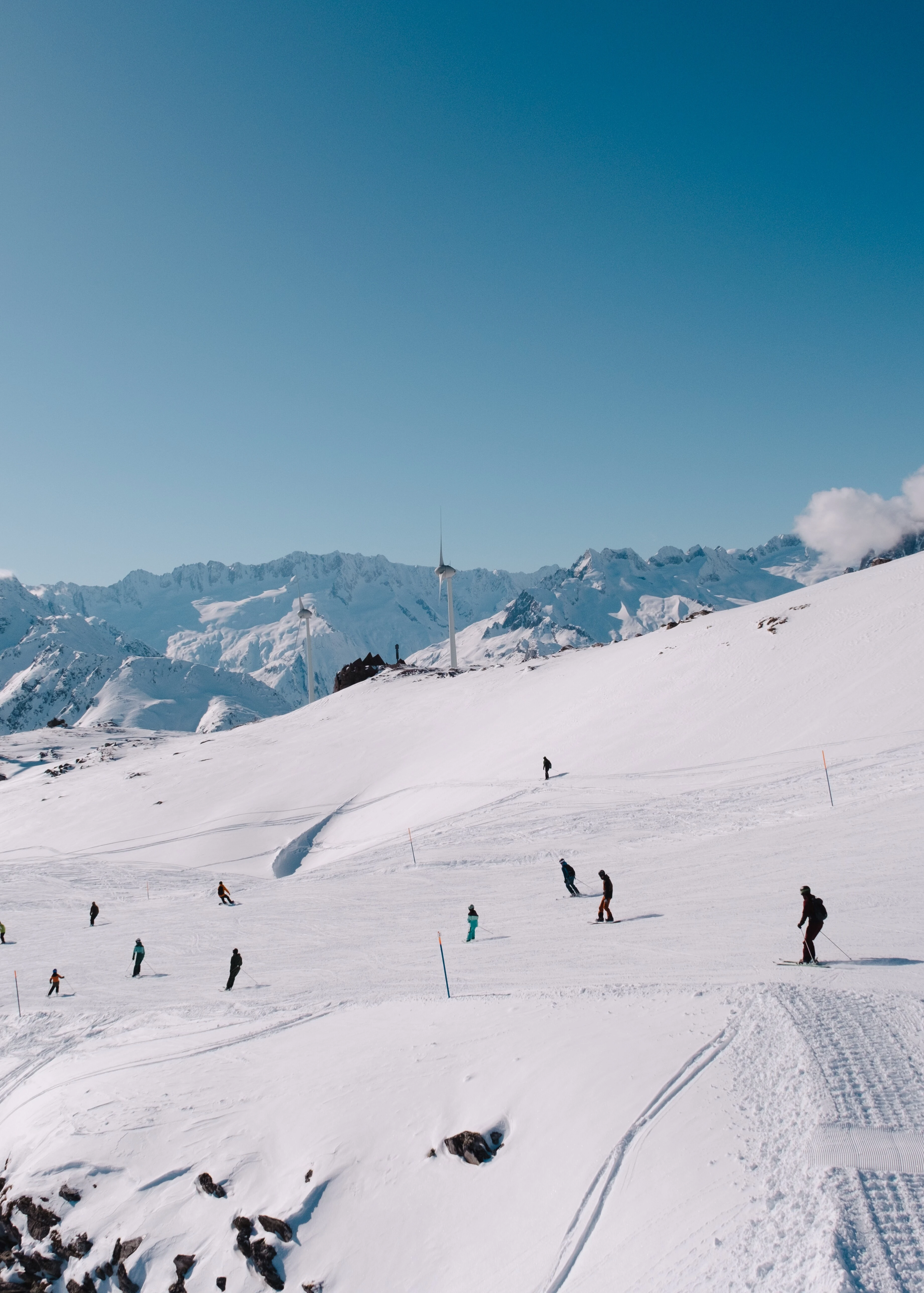 Skiabfahrt