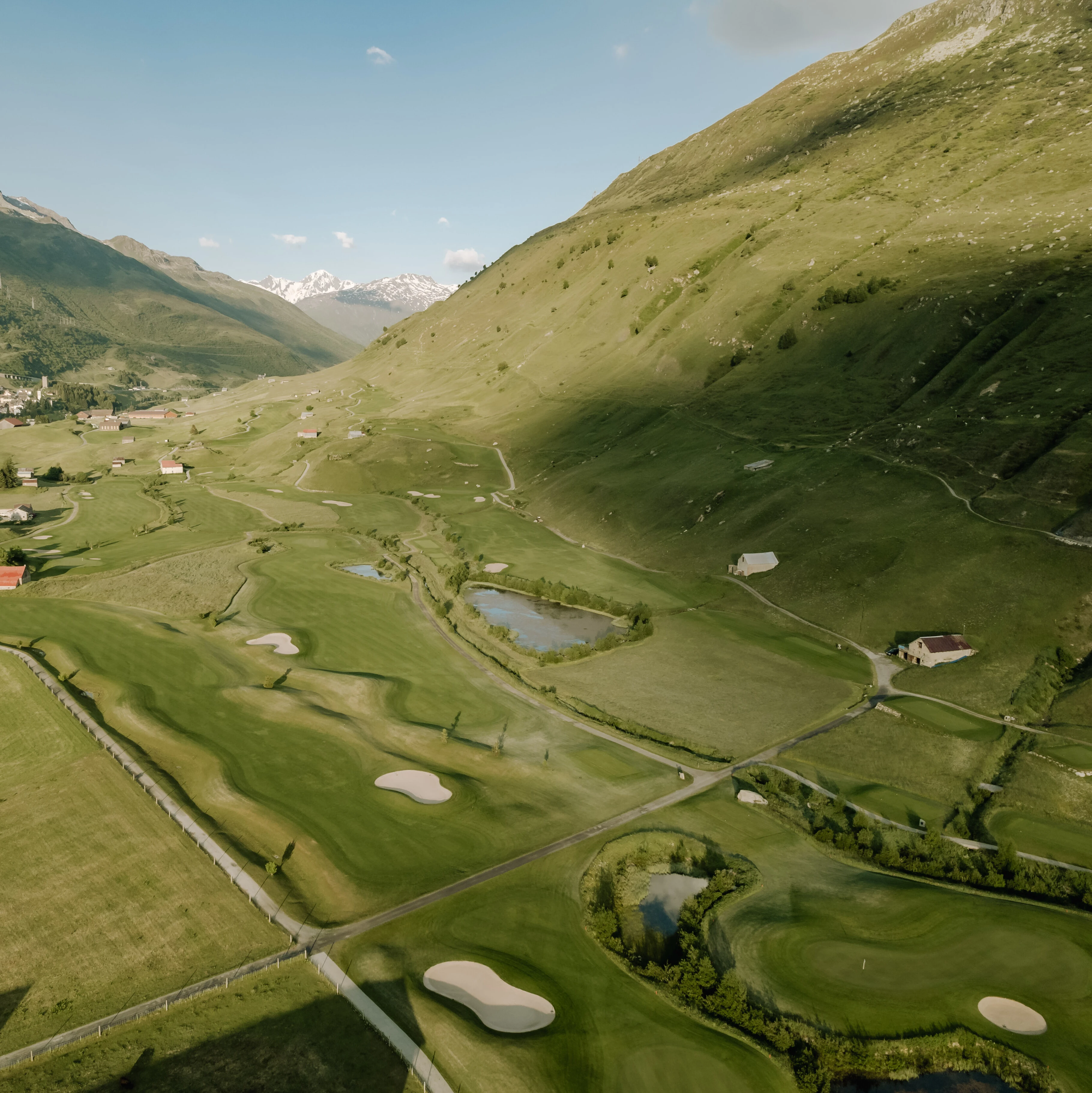 Golfing in Andermatt