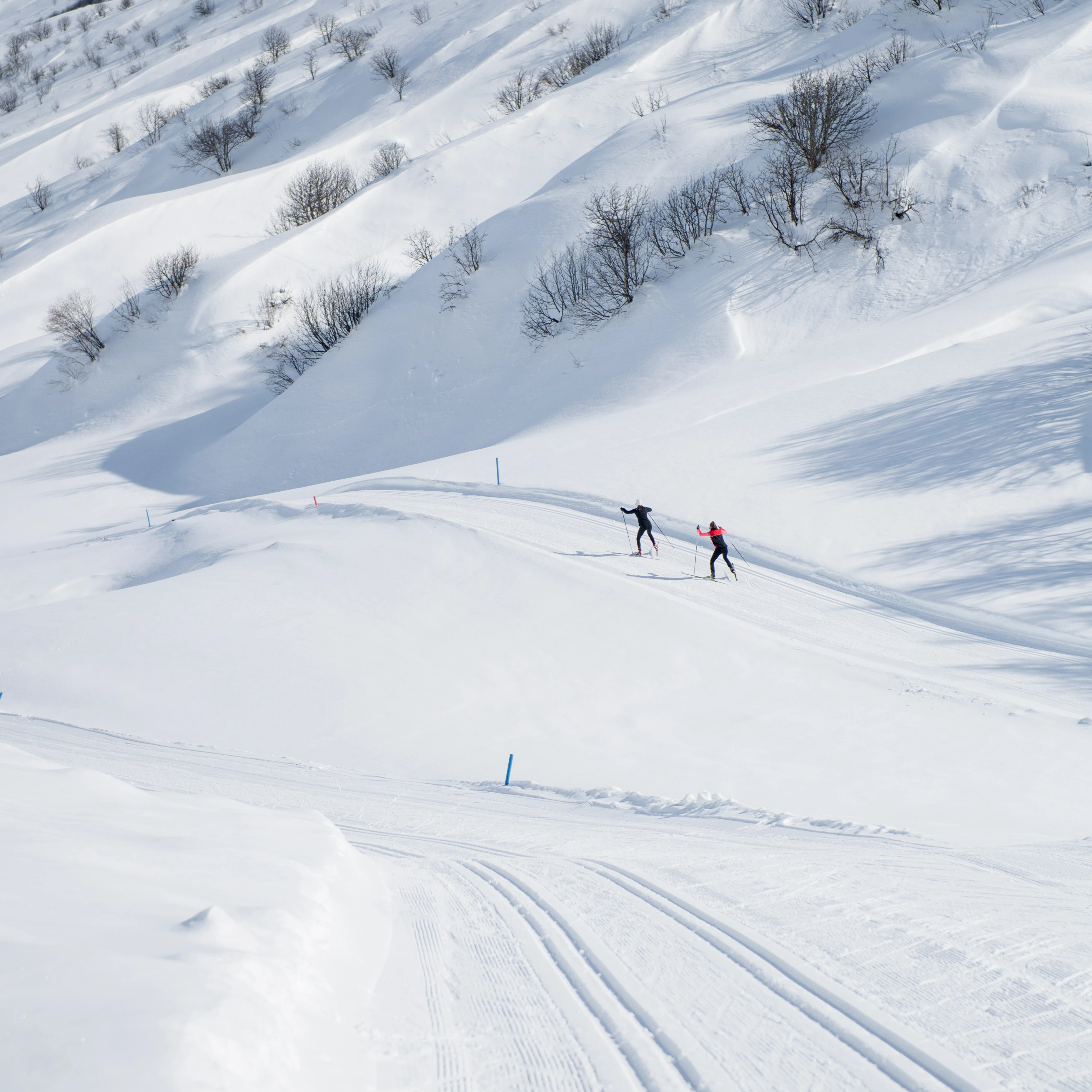 Cross-Country Skiing in Andermatt