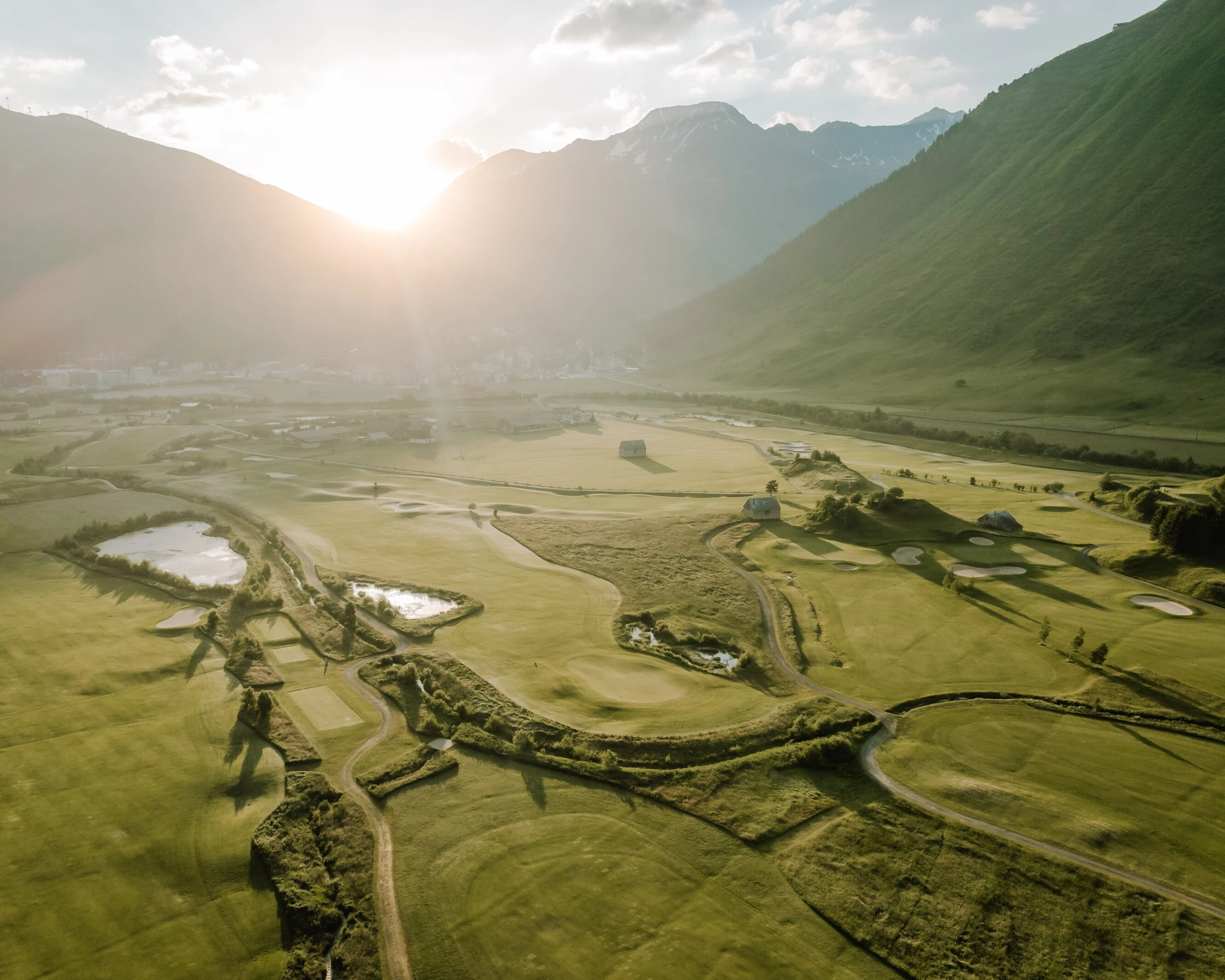 Golfing in Andermatt