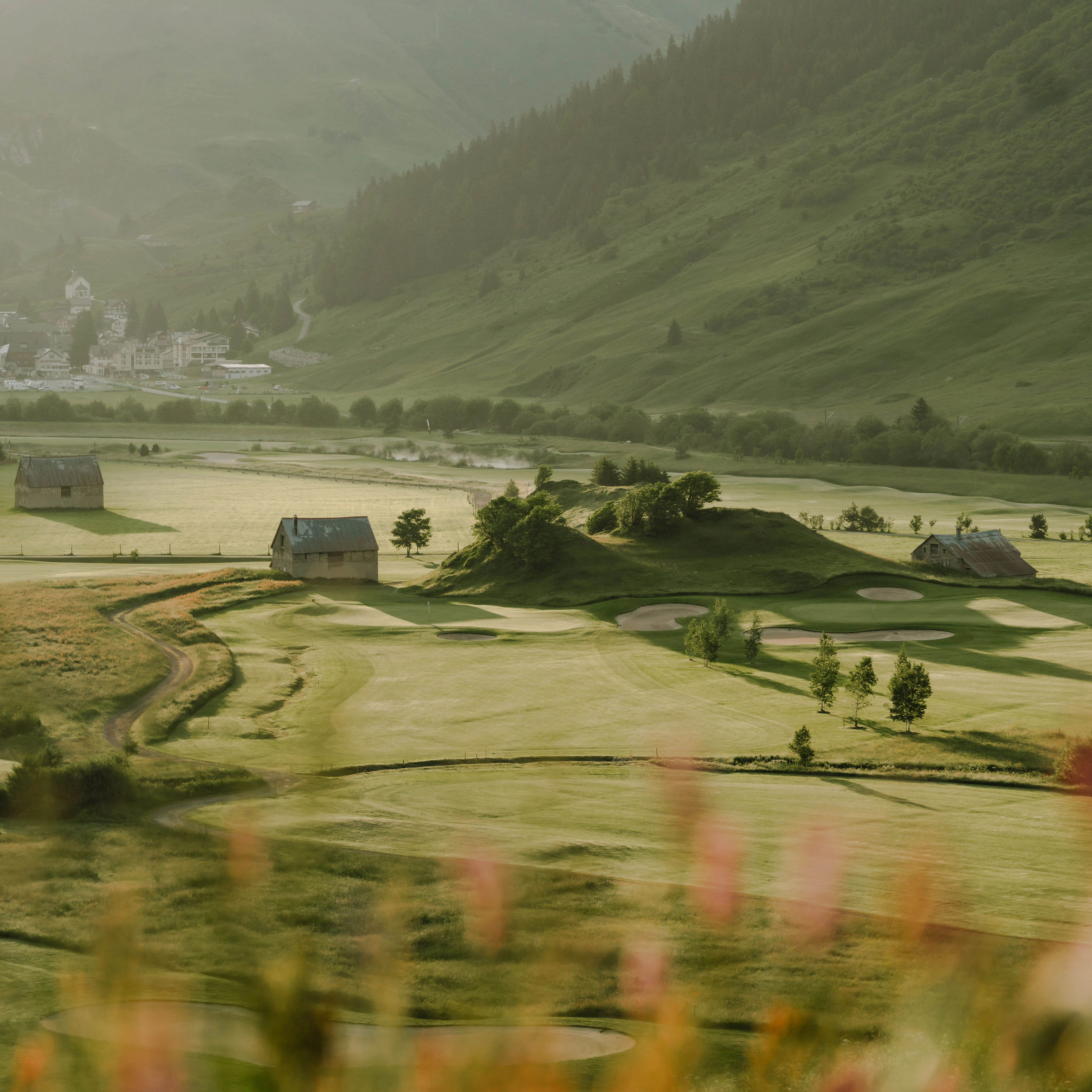 Golfing in Andermatt